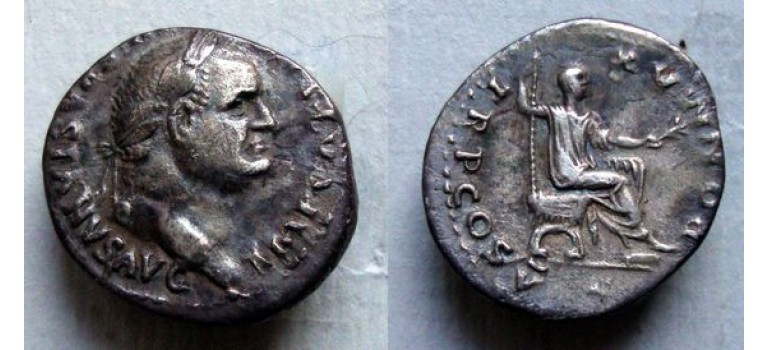 Vespasianus - PON MAX  COS V (D2010)