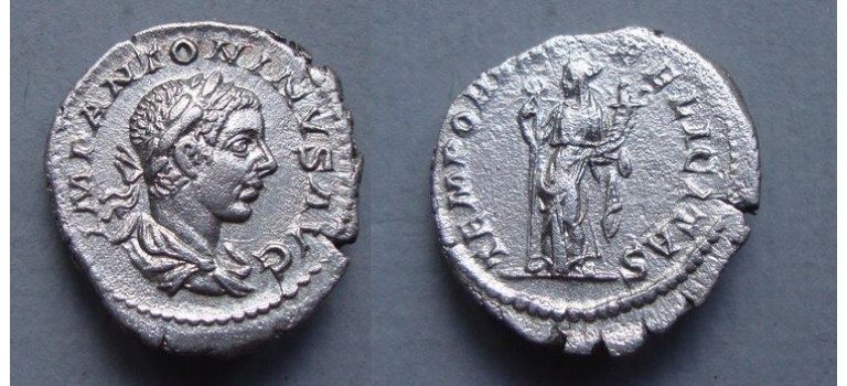 Elagabalus- denarius FELICITAS (D20120) Elagabalus- denarius FELICITAS (D20120)
