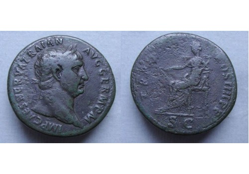 Trajanus- Sestertius Concordia (D20142)