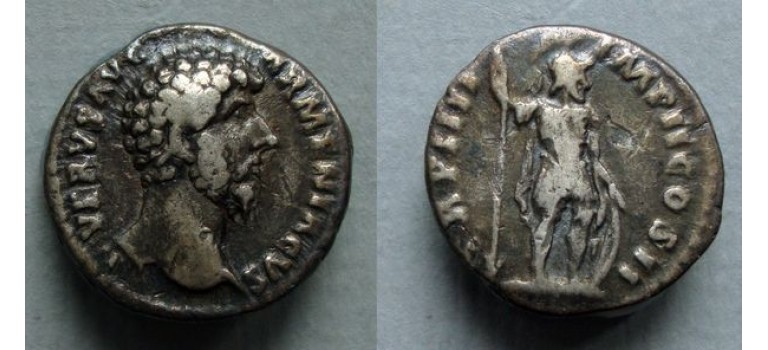 Lucius Verus - MARS denarius (JUL1726)