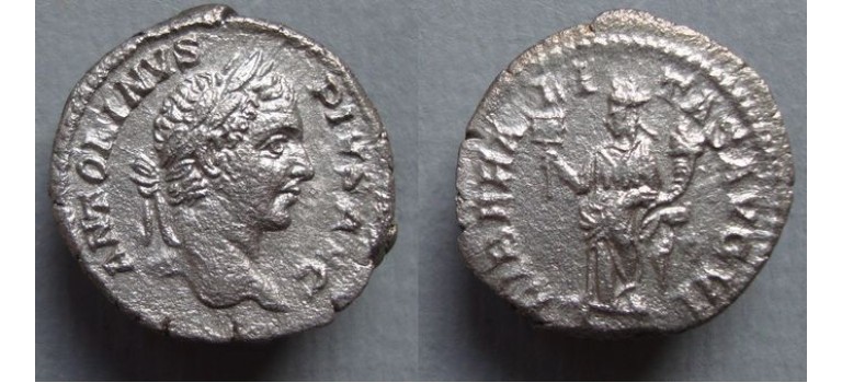 Caracalla - LIBERALITAS denarius schaars (D2088)