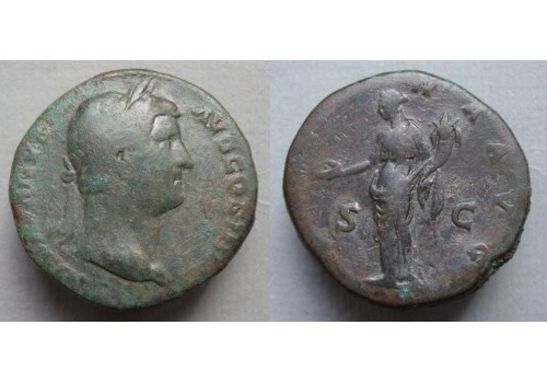 Hadrianus SESTERTIUS - Fortuna (N2081)