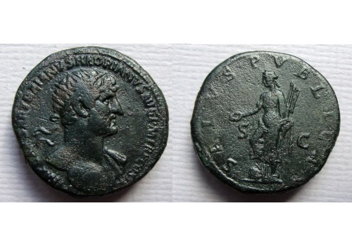Hadrian  - SALUS dupondius (F2236)