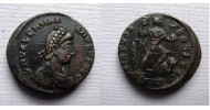Valentinianus II - Virtvs Exerciti Nicomedia schaars (F2237)