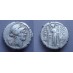 Roman republic - denarius P Clodius 42 BC (F2249)