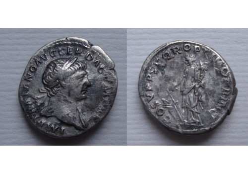 Trajanus- denarius FORTUNA (D21103)