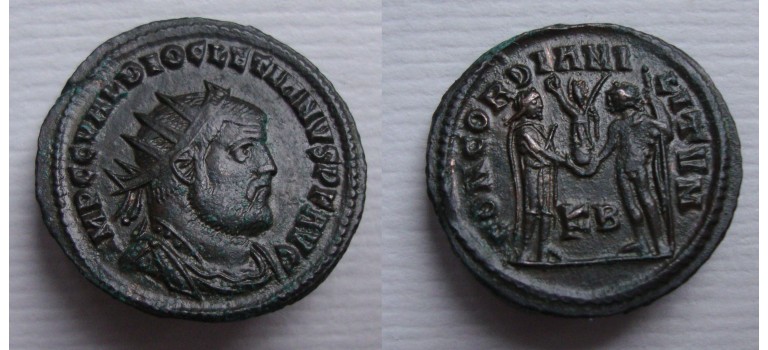Diocletianus - Concordia Militvm extremely fine  (D21107)
