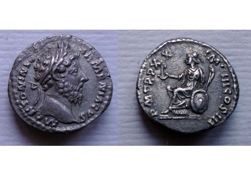 Marcus Aurelius - ROMA denarius, kwaliteitsmunt! (D21115) Marcus Aurelius - ROMA denarius, kwaliteitsmunt! (D21115)