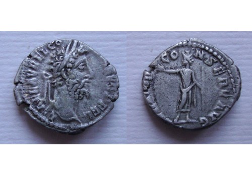 Commodus - denarius SERAPIDI CONSERV AVG zeldzaam! (D21117) Commodus - denarius SERAPIDI CONSERV AVG zeldzaam! (D21117)