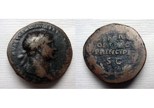 Trajanus - As SPQR OPTIMO PRINCIPI  (D21152)