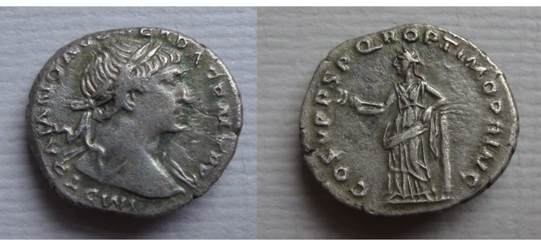 Trajanus- denarius Felicitas scarce (F2206)
