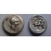 Romeinse republiek - denarius Marcus Cipius vierspan 115-114 v. Chr. (F2214)