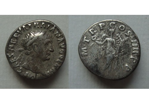 Trajanus- denarius Victoria (JA2232)