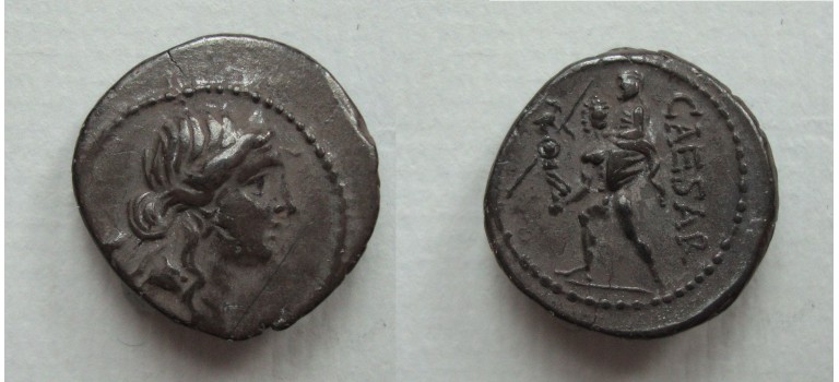 Julius Caesar - denarius AENEAS (JA22109)