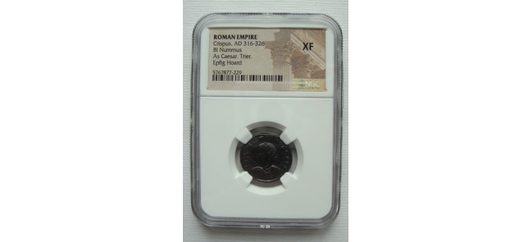 CRISPUS - BEATA TRANQVILLITAS in NGC-houder (JA2211)