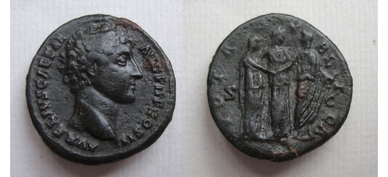Marcus Aurelius - marriage with Faustina As special! (JA2254)