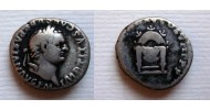 Titus -  denarius Gedrapeerde troon (JA2290)