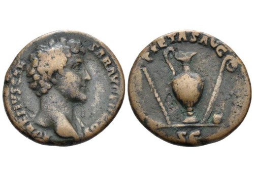 Marcus Aurelius - PIETAS As! (N2008)