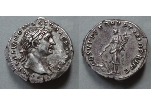 Trajanus- denarius FORTUNA (o2005)