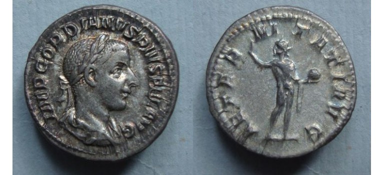 Gordian III - denarius AETERNITATI sol rare (o20106) Gordian III - denarius AETERNITATI sol rare (o20106)