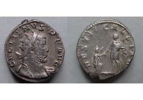 Gallienus - Overwinning in Gallië! Historisch (o20120)