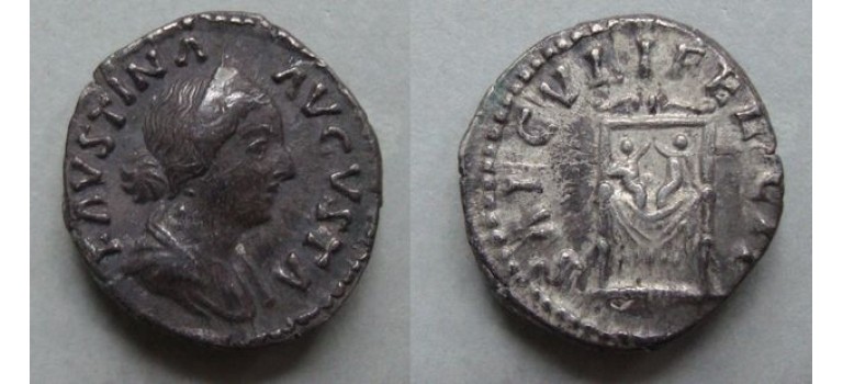 Faustina jr - denarius Commodus and Annius Verus! (o20116)
