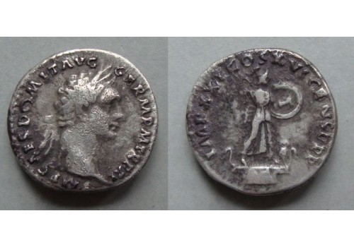 Domitianus- Minerva met uil (o20119)
