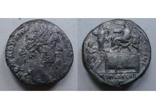 Commodus - Sestertius LIBERALITAS zeldzaam! (o20130)