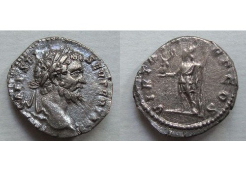 Septimius Severus - VIRTUS vroege munt! (o2019)