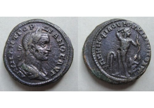 Gordianus III -  Apollo Marcianopolis zeldzaam! (O2028)