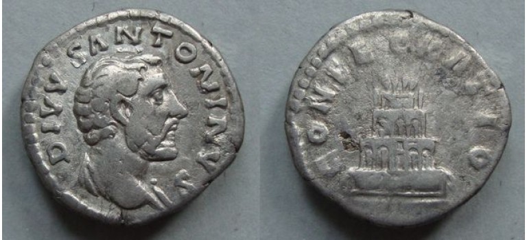 Antoninus Pius - Brandstapel! (o2056)