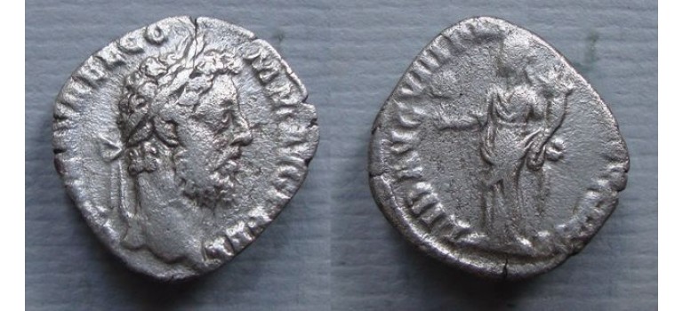 Commodus denarius LIBERALITAS (o2083)