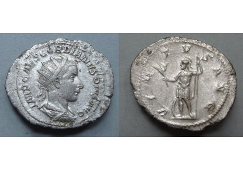 Gordianus III - VIRTVS AVG  schaars (o2073)