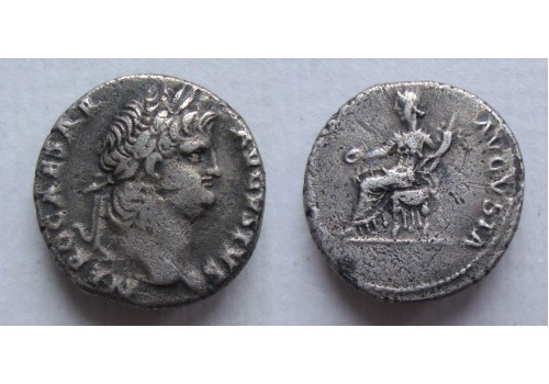 Nero - denarius CONCORDIA zeer zeldzaam R2! (D2120) Nero - denarius CONCORDIA zeer zeldzaam R2! (D2120)