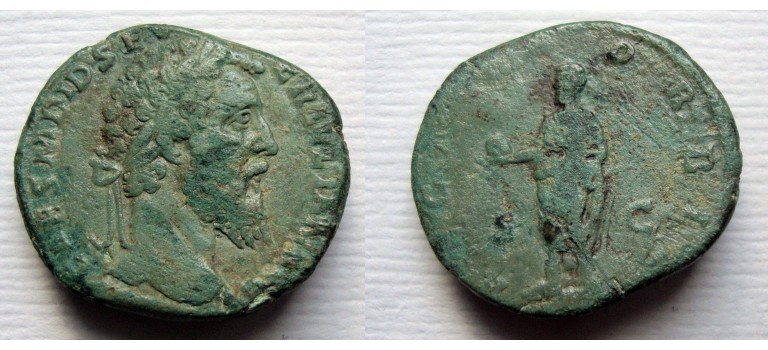Didius Julianus - Sestertius zeer zeldzaam, regeerde slechts 65 dagen! (D2163)