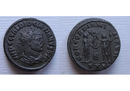 Diocletianus - Concordia zwaar 5,56 gr ! (AU22111)