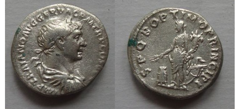 Trajanus - Abundantia mooie militaire buste! (JUN2009)
