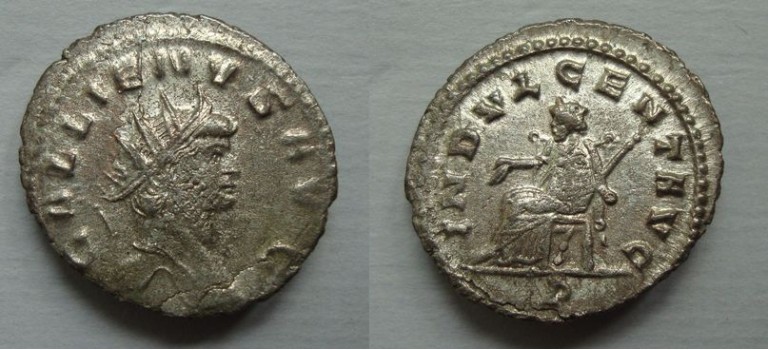 Gallienus - INDULGENTIA silvered (JUN2040)