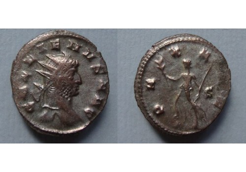 Gallienus -  rennende Pax niet in RIC ZELDZAAM! (JUN2085)