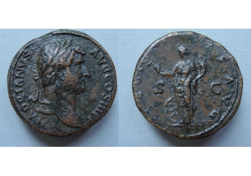 Hadrianus SESTERTIUS - Felicitas (JUN2089)