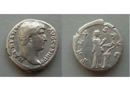 Hadrianus  - SALUS AVG   (Me20120)