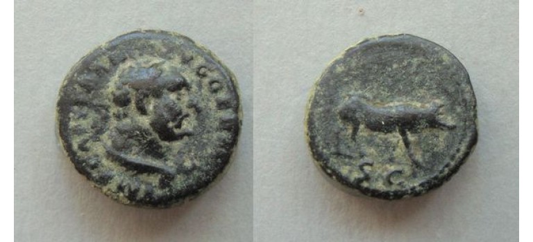 Trajanus- quadrans Hercules (ME20123)