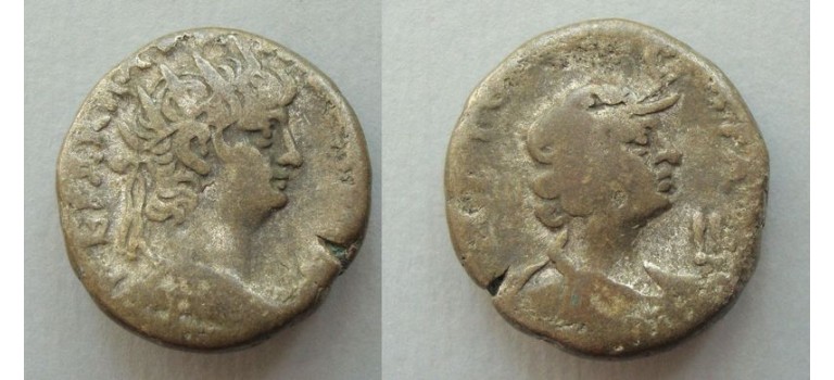 Nero -Tetradrachme with Alexandria (ME20124)