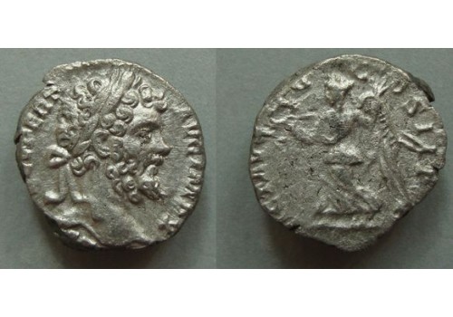 Septimius Severus - Victoria denarius Emesa schaars (AP2022) Septimius Severus - Victoria denarius Emesa schaars (AP2022)
