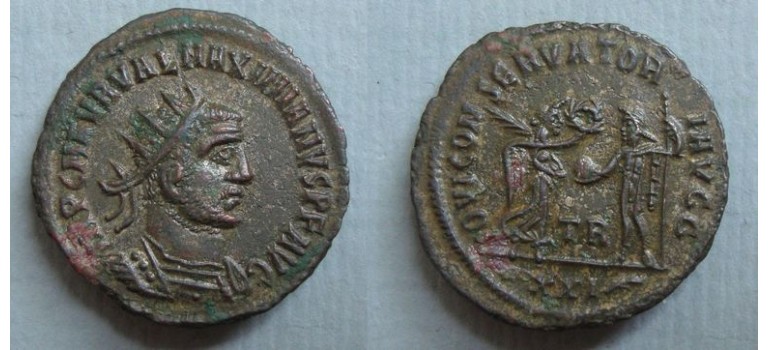 Maximianus  - Antoninianus JUPITER TRIPOLIS rare! (S1725)