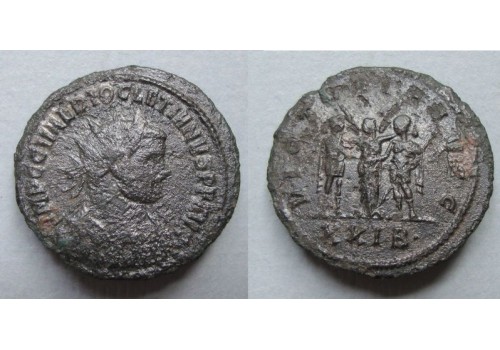 Diocletianus - Antoninianus Victoria zeer zeldzame keerzijde! (S2028)