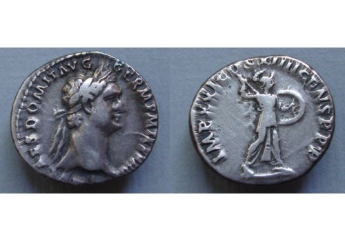 Domitianus- Minerva IMP XIIII (JUL2013)