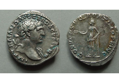 Trajanus - denarius PAX  (AP2006)
