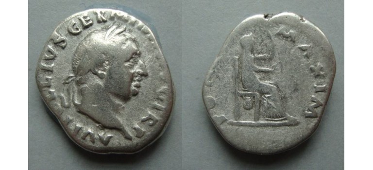 Vitellius - denarius MAX PONTIF! (AP2007)