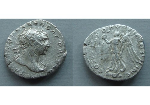 Trajanus- denarius Victoria (AP2021)